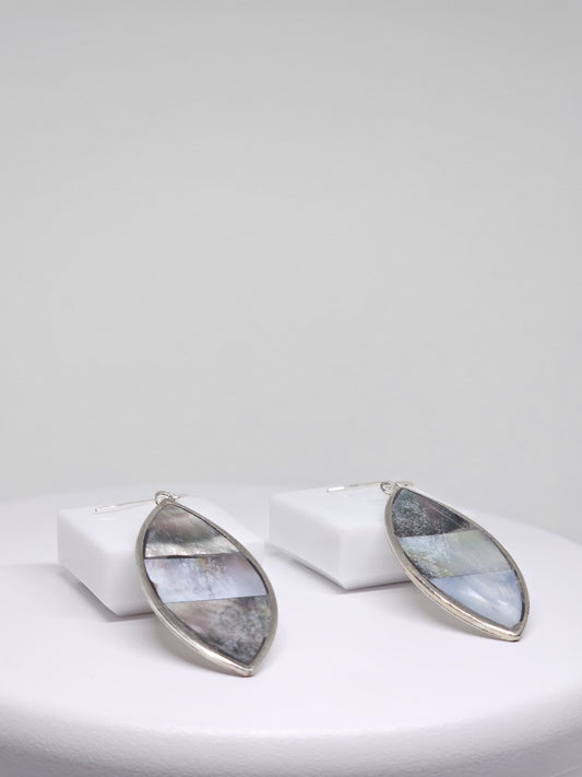 EYE EARRINGS SILVER - Handmade Earrings, Dangle Drop Earrings, Modern Earrings, Custom Earrings for Her, Designer Earrings, Fashion Earrings