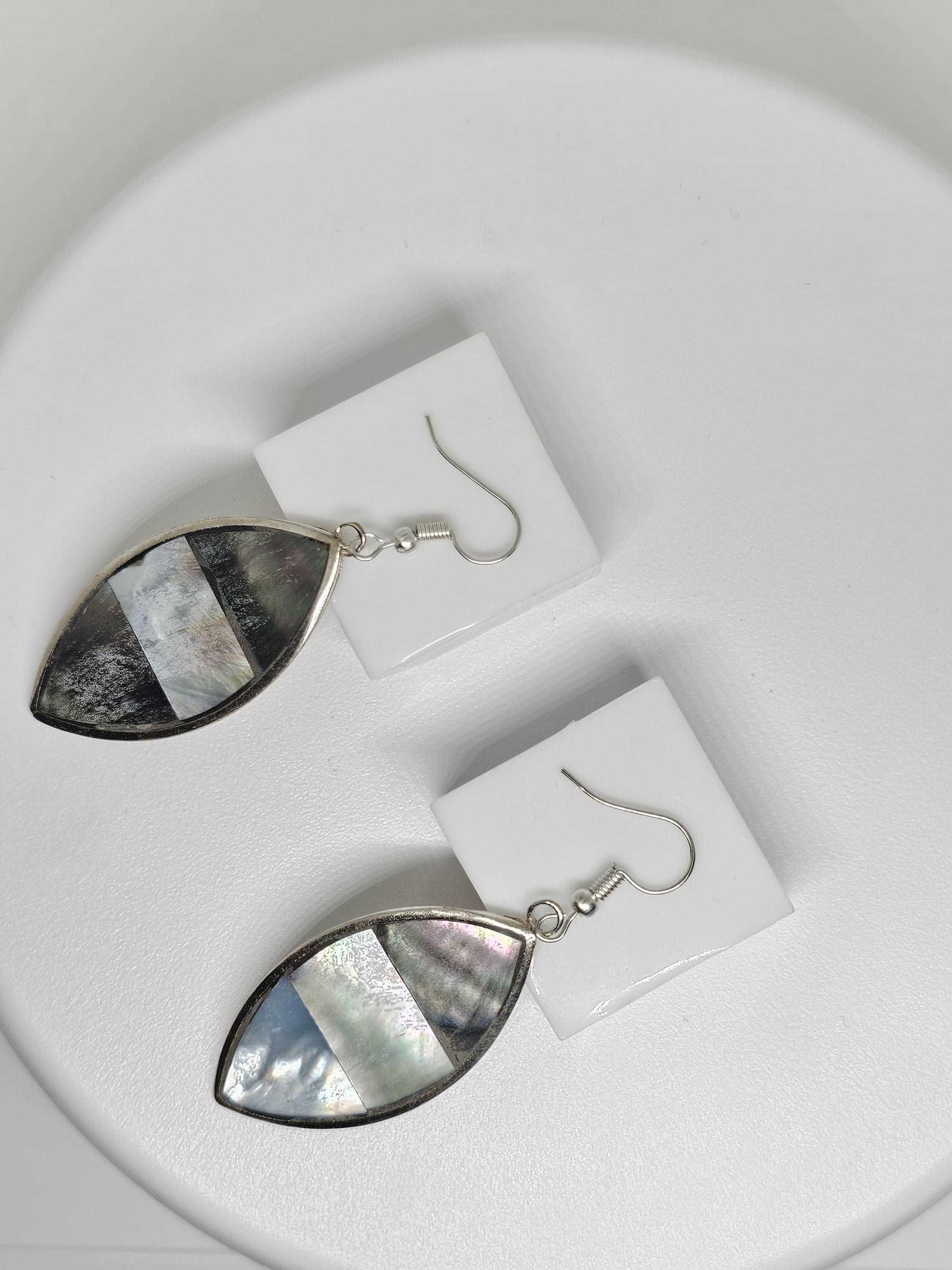 EYE EARRINGS SILVER - Handmade Earrings, Dangle Drop Earrings, Modern Earrings, Custom Earrings for Her, Designer Earrings, Fashion Earrings