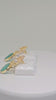 Gold Fish Design Earrings with Green Monalisa Stone – Elegant Animal-Inspired Jewelry, Pearl Accents, Lightweight Earrings for Women