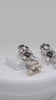 Handcrafted Silver Jhumka Earrings with Black Stones, Bird Motif, and Pearl Dangling Accents - Elegant Statement Jhumki Jewelry for Women