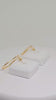 Brass Hoop Earrings for Women - Minimalist Gold Jewelry, Unique Gift for Her, Lightweight and Stylish, Cute and Simple Women's Accessories