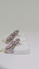 Vintage Silver Tribal Earrings with Pink Stone and Pearl Dangles, Ethnic Statement Jewelry, Handcrafted Boho Chic Accessories for Women