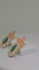 Handcrafted Floral Earrings with Pearls and Enamel, Traditional Indian Jewelry for Weddings & Festive Wear, Lightweight and Elegant