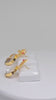 Gold-Plated Bird Design Earrings, Handmade Statement Jewelry, Natural Shell Drop, Unique Boho Style Earrings, Lightweight Gift for Her
